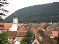 VEDERE ORAS BRASOV - TURNUL ALB BRASOV